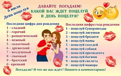 Всемирный день поцелуя: картинки с надписями