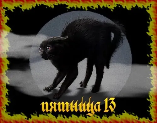 Прикольные картинки с Пятницей 13