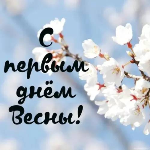 Красивые и прикольные картинки с Первым днем весны
