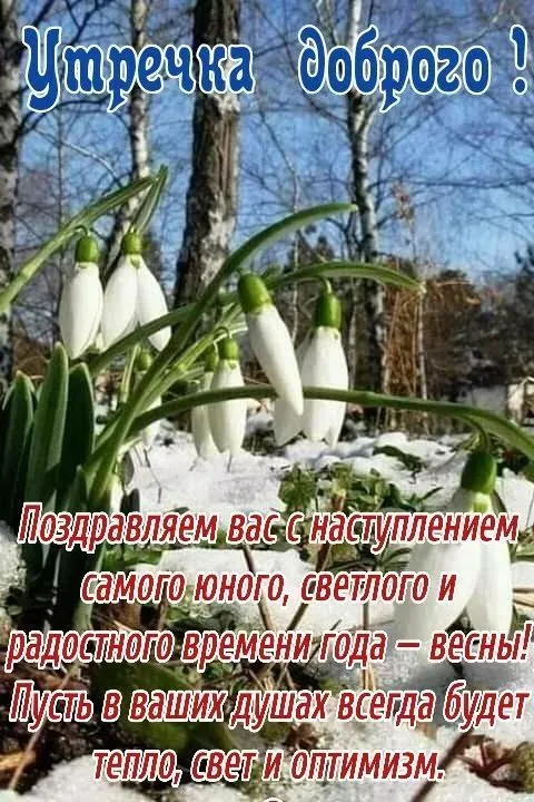 Красивые и прикольные картинки с Первым днем весны