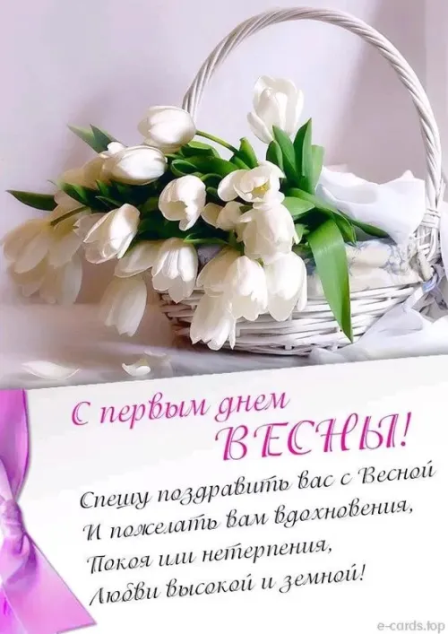 Красивые и прикольные картинки с Первым днем весны