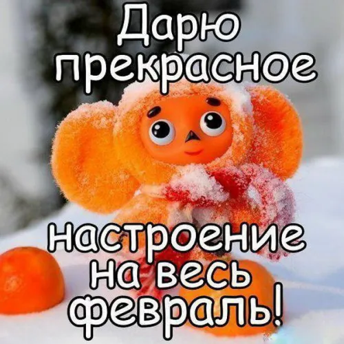 Красивые открытки с первым днем февраля (с началом февраля)