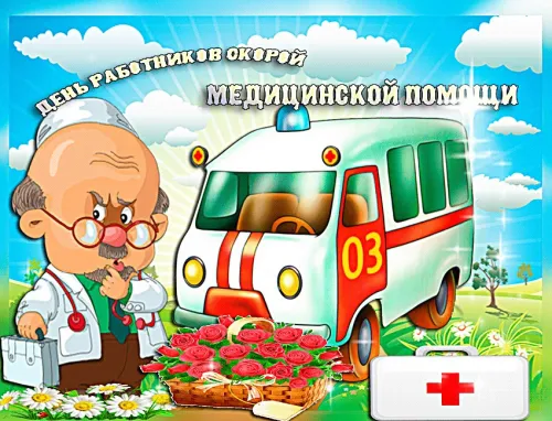 Красивые картинки с Днем работника скорой медицинской помощи
