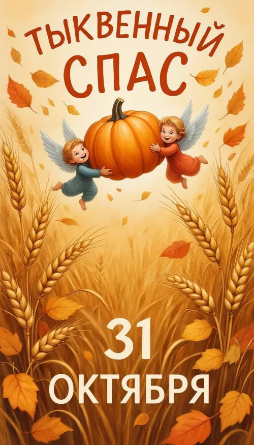 Тыквенный Спас: прикольные картинки