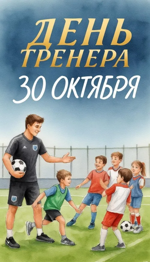 Новые открытки на День тренера