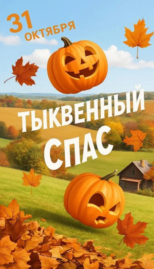Тыквенный Спас: прикольные картинки