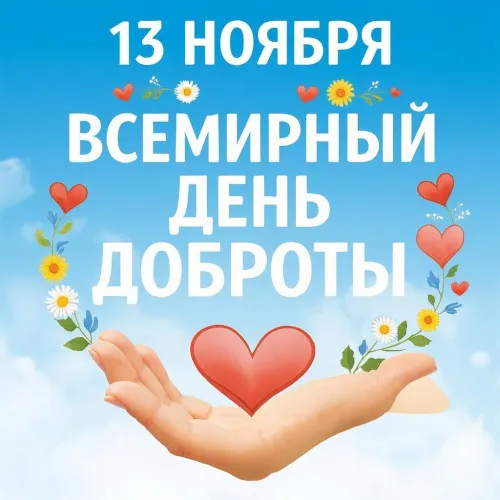 Красивые открытки со Всемирным днем доброты