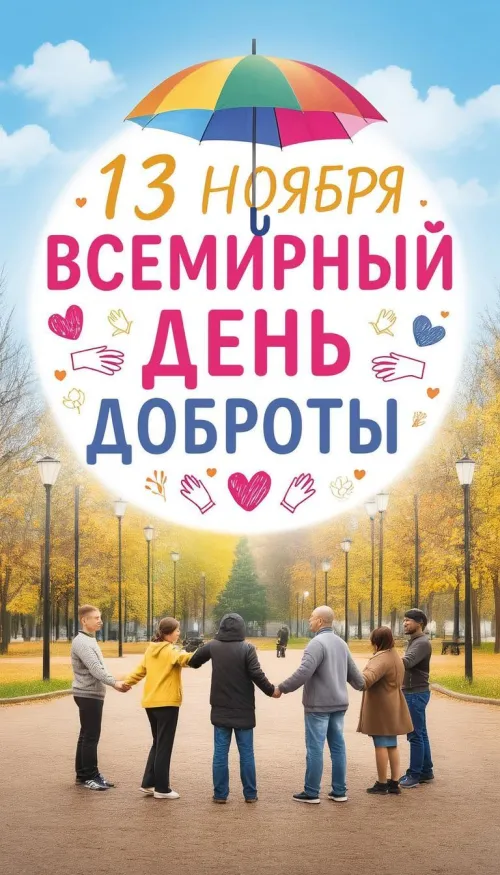 Красивые открытки со Всемирным днем доброты