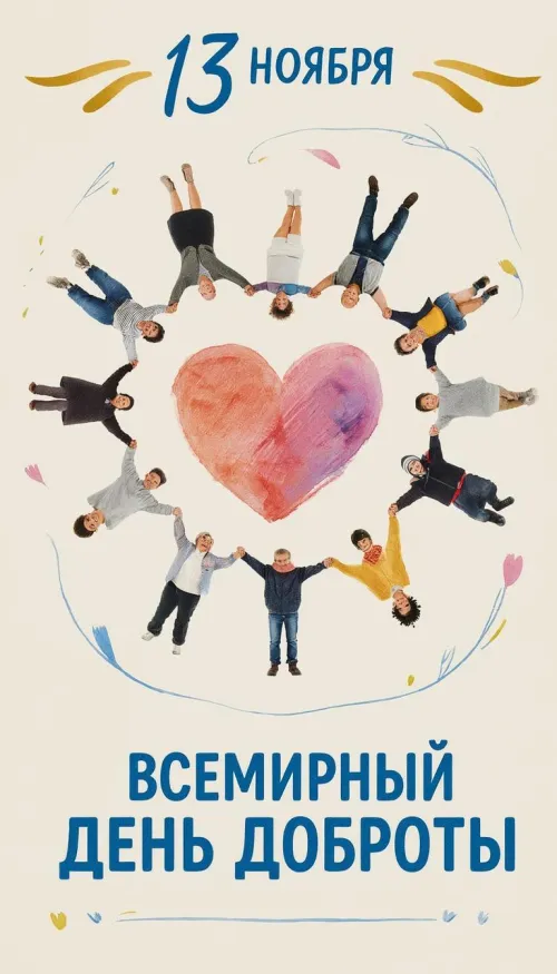 Красивые открытки со Всемирным днем доброты