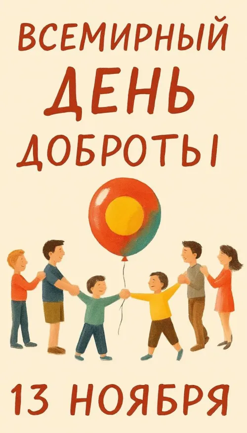 Красивые открытки со Всемирным днем доброты