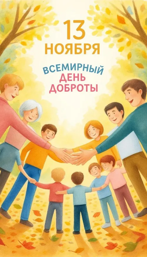 Красивые открытки со Всемирным днем доброты