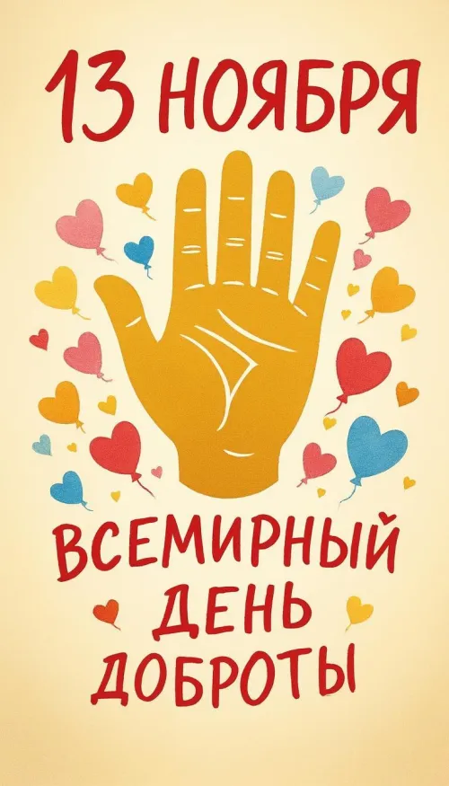 Красивые открытки со Всемирным днем доброты