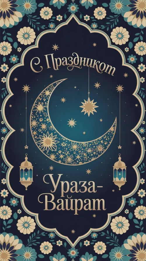 Красивые открытки на Ураза-байрам