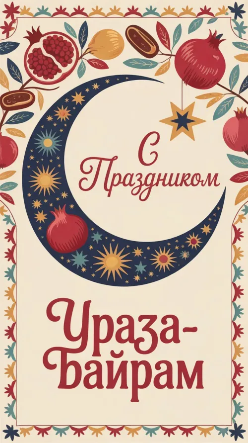 Красивые открытки на Ураза-байрам