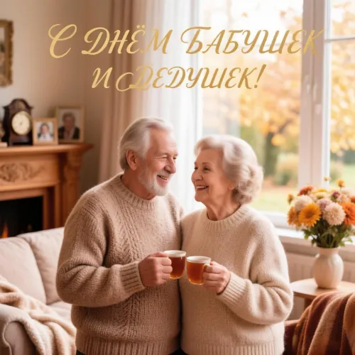 Новые открытки с Днем бабушек и дедушек