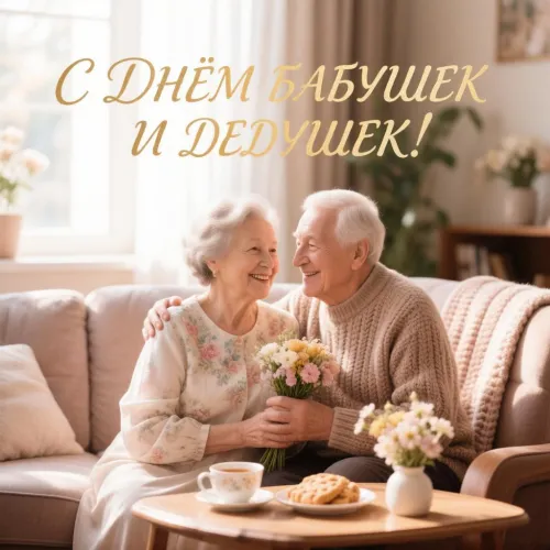 Новые открытки с Днем бабушек и дедушек