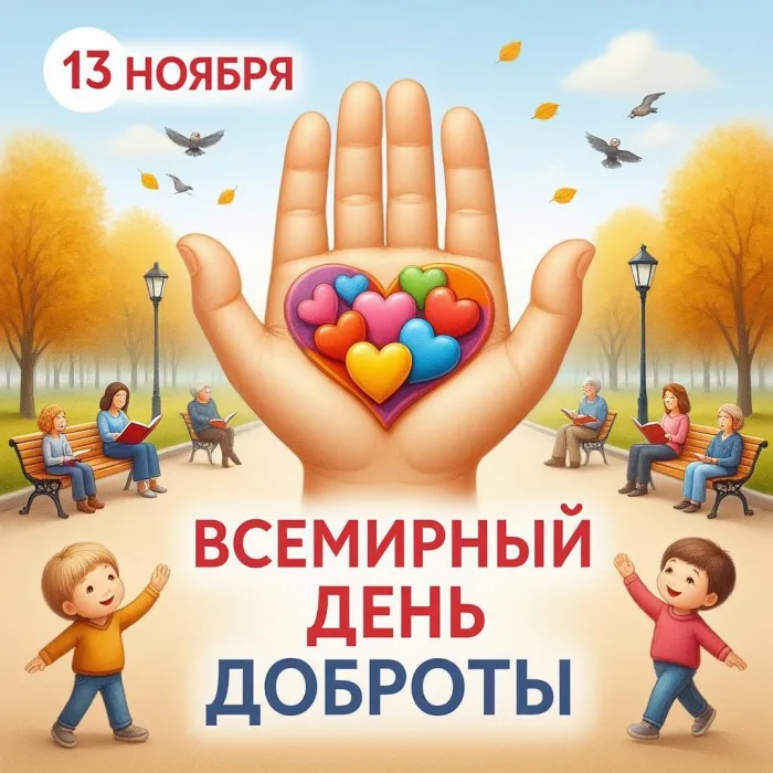 Всемирный день доброты: 25 открыток и картинок